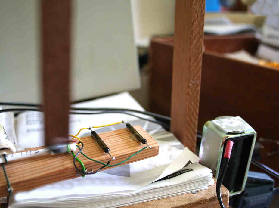 Setup of switches and electomagnet I had in the prototype!!