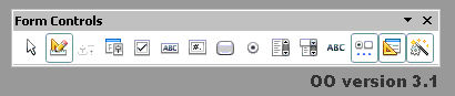 {image of Form Controls Toolbar}