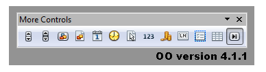 {image of More Controls Toolbar}