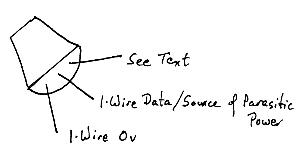 DS1820 pinout diagram